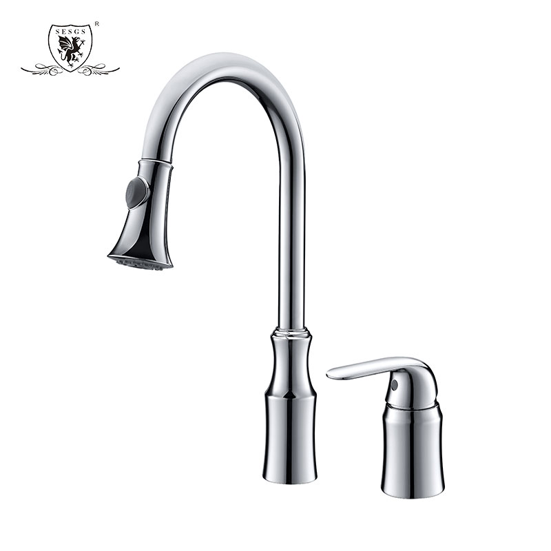 Kitchen faucet copper gaosheng spring pulls the tap Separate body pull vegetables basin faucet MF-3031