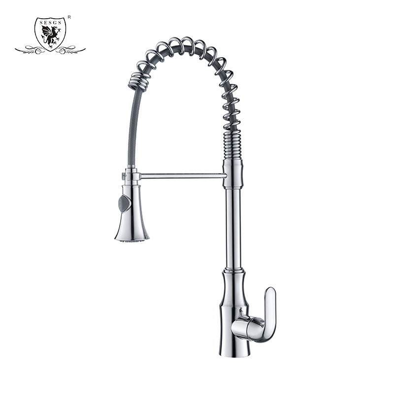 spring pulls the tap kitchen faucet copper gaosheng MF-3032