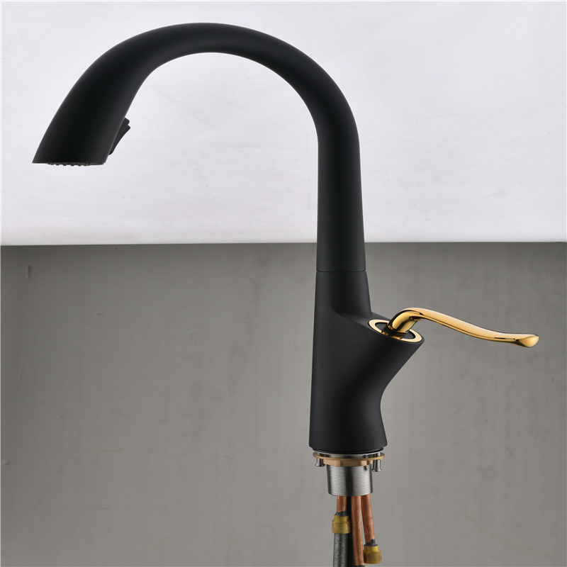 Kitchen faucet copper gaosheng tap  pull out faucet 37089